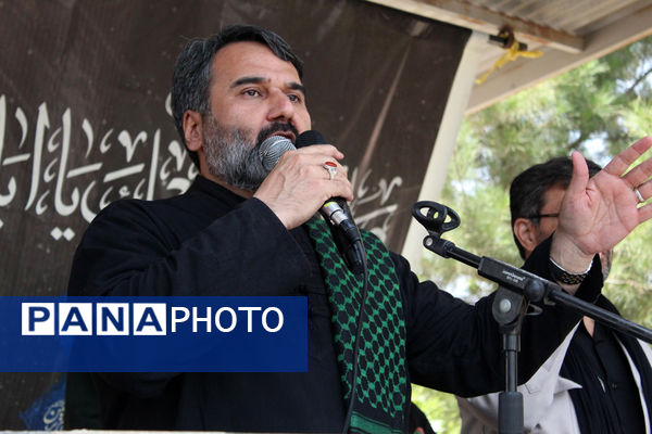 عزاداری عاشورای حسینی در شهر درق