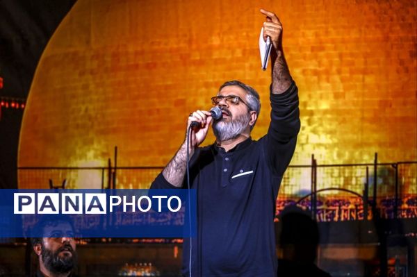 مراسم پرفیض سومین شب احیای لیالی‌القدر در آستان مقدس امام زاده طاهر کرج
