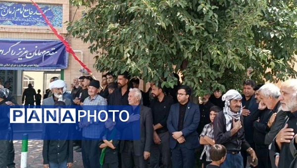 مراسم اربعین حسینی با حضور پرشور مردم باخرز برگزار شد