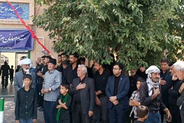 مراسم اربعین حسینی با حضور پرشور مردم باخرز برگزار شد