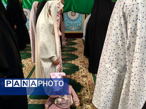 لحظات ناب اعتکاف دانش‌آموزی دختران در جاسک