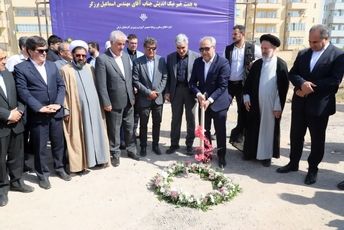 گزارش کلنگ‌زنی مدرسه دوازده کلاسه در تبریز