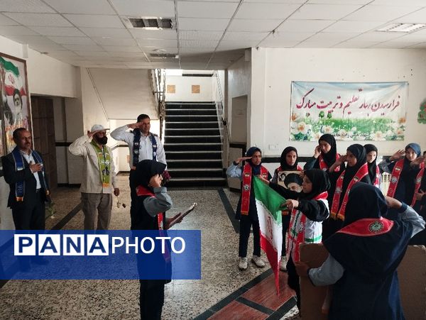 بازدید ارزیاب کشوری از مدارس تمام تشکیلاتی شیروان