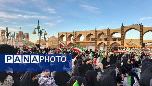 نمایش اقتدار ملت بزرگ ایران در یزد