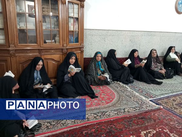قرائت دعای ندبه در هیئت عاشقان حضرت ابوالفضل نیشابور
