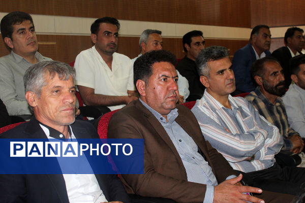 مراسم تودیع و معارفه فرماندار شهرستان فراشبند