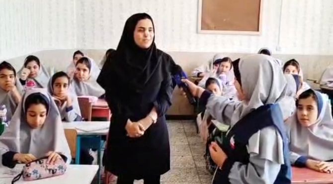 آغازسال تحصیلی 1404،همراه باگرامیداشت هفته ی دفاع مقدس،دبستان هشت بهشت۲