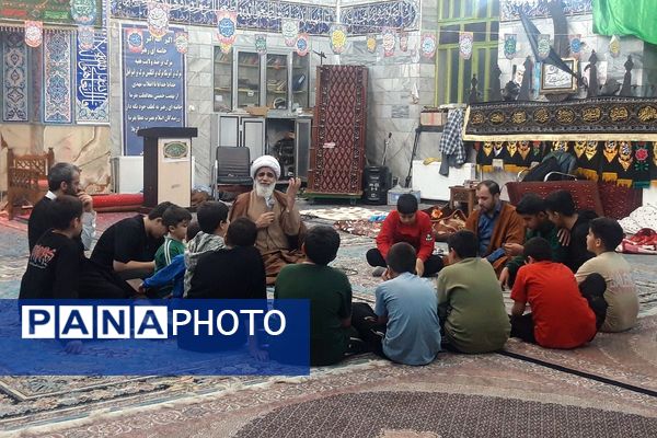 مراسم معنوی اعتکاف در مساجد شهر قدس