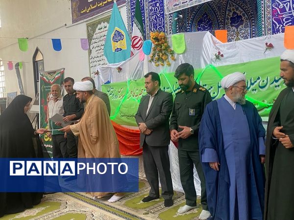 حضور جمعی از فرهنگیان مانه و سملقان در نماز عبادی سیاسی جمعه