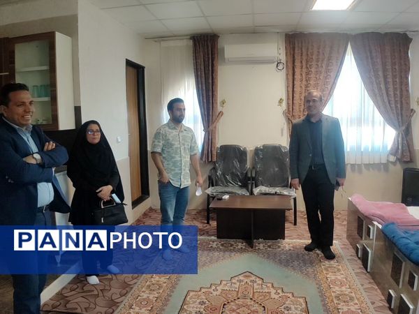 بازدید مدیر آموزش و پرورش سملقان از ستاد اسکان نوروزی