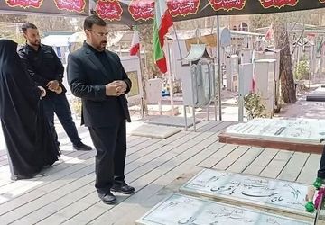 روایت خبرنگار پانا از شهدای جنگ 12 روزه با حضور در گلزار شهدا 