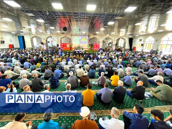 نماز جمعه و تقدیر از سربازان شهرستان کاشمر 