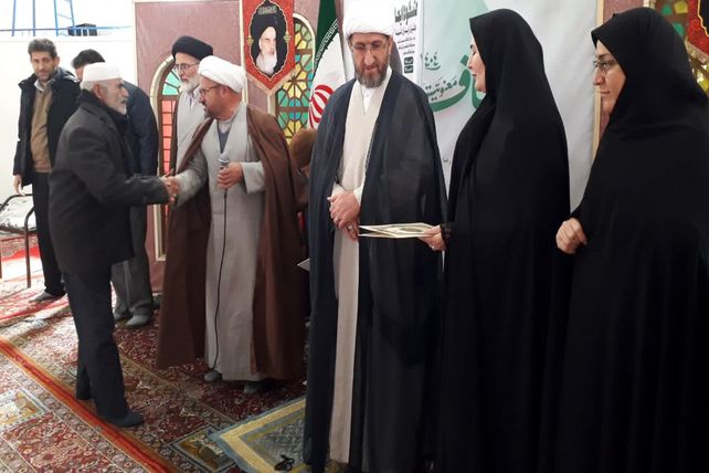  مراسم معنوی اعتکاف و تجلیل از پدران شهید در الشتر و فیروزآباد