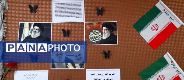 عزاداری مدارس سطح شهرستان خلیل‌آباد به‌مناسبت شهادت شهید سید حسن نصرالله