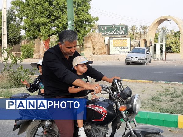 پیاده‌روی جاماندگان  اربعین حسینی شهرستان میناب