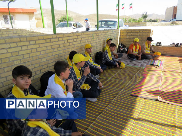 برگزاری پیش اردوی پسران در اردوگاه شهید چمران بجنورد