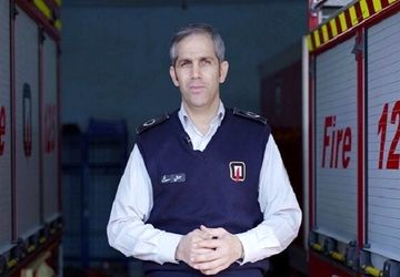 تصادف زنجیره‌ای ۱۶ خودرو در بزرگراه امام علی(ع) 