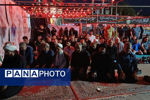 برپایی موکب "عشاق الحسین(ع) " سازمان دانش‌آموزی شهرستانهای تهران در مسیر زائران اربعین