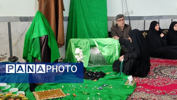 دبستان آوای مهر قائمشهر میزبان عزاداران حسینی شد