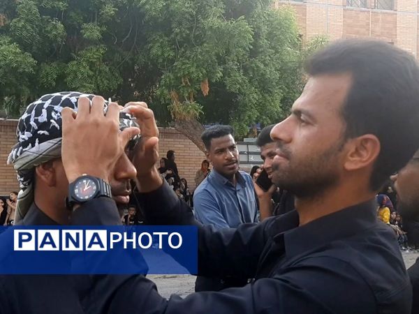آیین سنتی علم‌گردانی در شهرستان میناب 