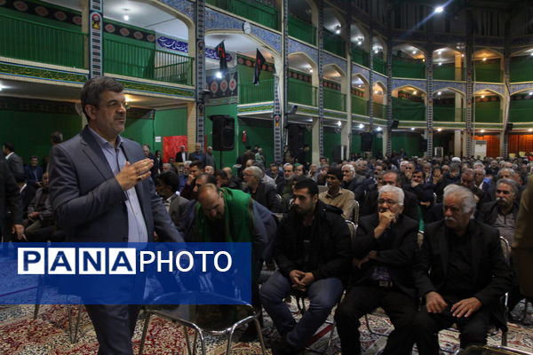 تجلیل از پیر غلامان حسینی در آیین نخل عاشقی ۲