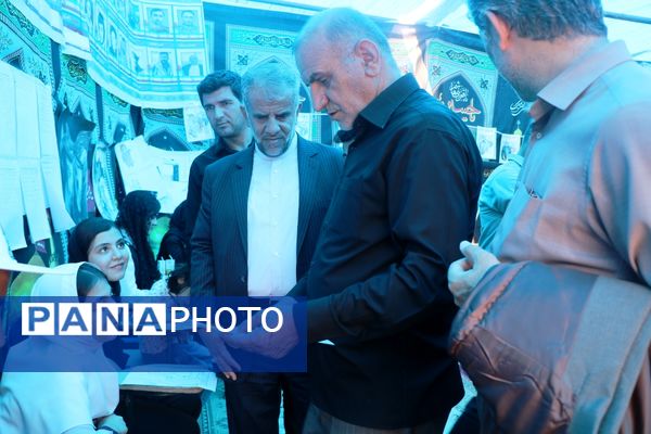بازدید مشاور وزیر از موکب‌های سازمان دانش‌آموزی آذربایجان غربی