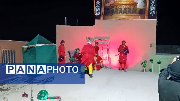 شام غریبان در  میدان منطقه سرولایت روستای سلطان آباد 