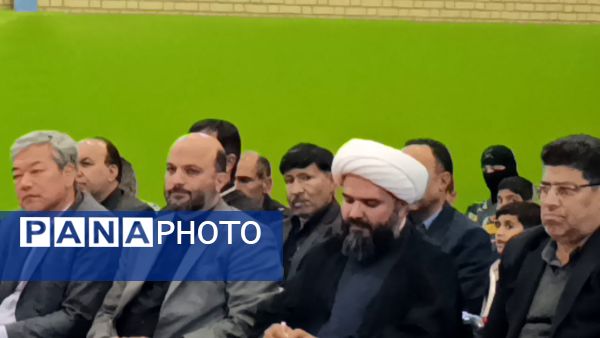 افتتاح سالن ورزشی زنده یاد حاج محمدرضا خان طاهریان در خلیل آباد 