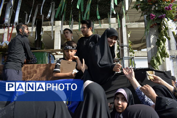 مراسم تشییع پیکر پاک شهید والامقام ابوالقاسم مهری در اسلامشهر