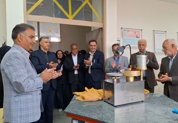اهدای دستگاه تراش سنگ‌های قیمتی توسط خیرمدرسه ساز به هنرستان غرضی ناحیه ۴ اصفهان