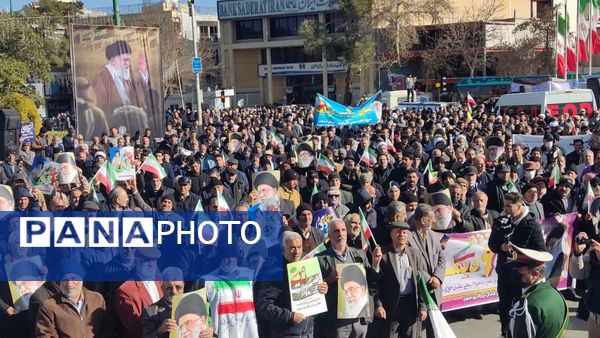 مراسم نهم دی روز ایمان و بصیرت در اصفهان