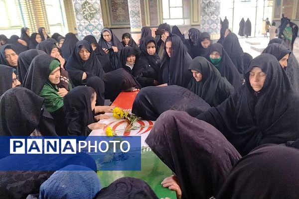 تشیع پیکرشهید گمنام خوش نام فاطمی