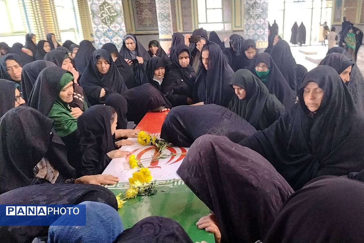 تشیع پیکرشهید گمنام خوش نام فاطمی