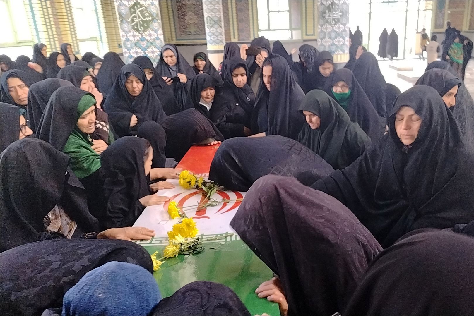 تشیع پیکرشهید گمنام خوش نام فاطمی