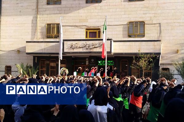 افتتاحیه المپیاد ورزشی درون مدرسه‌ ای در مدارس آزاده و راضیه شکرایی ناحیه دو شهرری 
