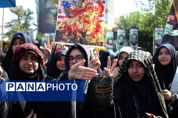 تجمع بزرگ فرهنگیان ولایتمدار شهر تهران
