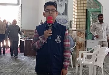 برگزاری میز خدمت هفته دولت در نماز جمعه شهر جعفریه قم