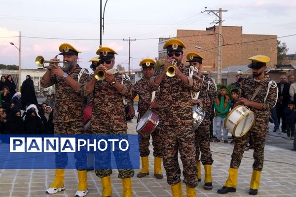 افتتاحیه المان شهدای گمنام شهر کندر