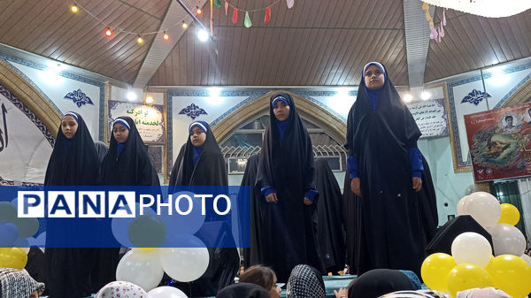 مراسم باشکوه میلاد حضرت زهرا(س) در مسجد المنتظر