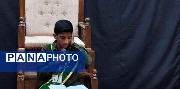 مراسم شب سوم سوگواری حضرت فاطمه(س) در تپه شهدای گمنام کهنوج