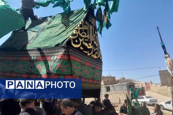 تعزیه خوانی عاشورا در روستای برزنون