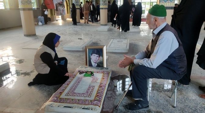 مراسم پنجشنبه‌های شهدایی در شهر بار نیشابور