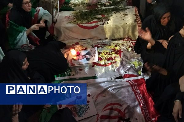 پیکر  پاک شهیدان ،روح الله سالک خراماو  مصطفی مرآتی در جمع مشتاقانشان  ولایت به خاک سپرده شد 