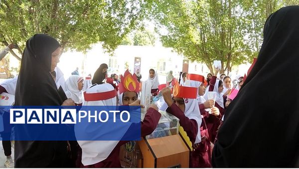 جشن عاطفه‌ها در دبستان مولوی فین؛ همدلی برای تداوم آموزش