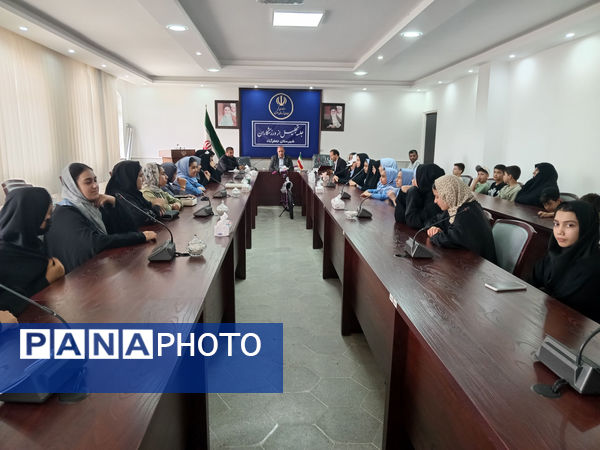 تجلیل از دختران برگزیده رشته‌های علمی ورزشی شهرستان جعفرآباد