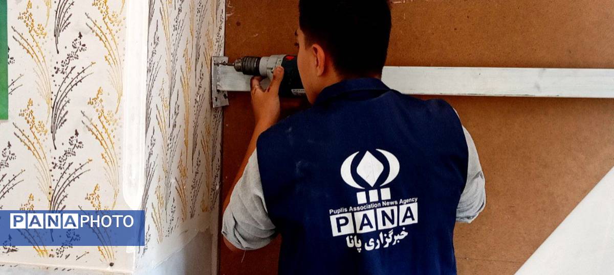 دبیرستان میثاق کاشمر بازسازی شد