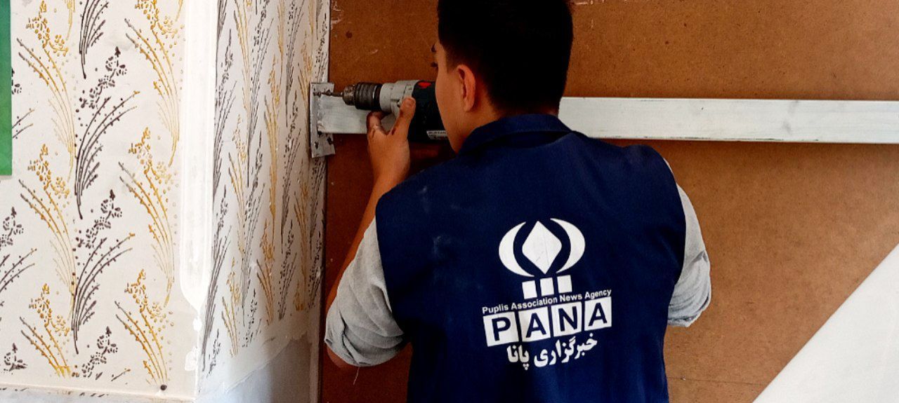 دبیرستان میثاق کاشمر بازسازی شد