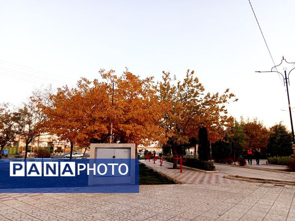 طبیعت زیبای کاشمر در پاییز