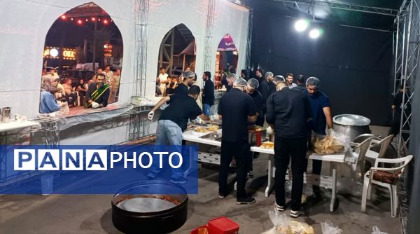 قرارگاه شهید دکتر طهرانچی و موکب شهدای دانشجو در دانشگاه آزاد کرج برپا شد