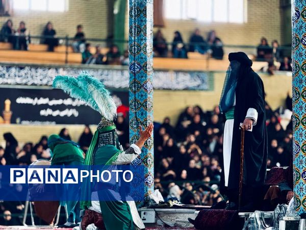 مراسم سنتی تعزیه‌خوانی در شهر ارمغان‌خانه زنجان 